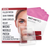 Patch Pro Micro Eye Patch pack ready for use with hydration