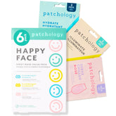 Patchology brightening mask Vitamin C close-up hints at a radiant, even-toned glow.