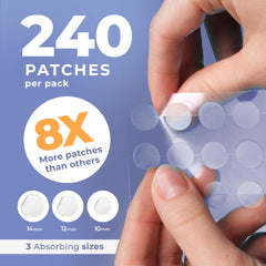 PatchRx patches packaging with easy-peel design for quick use.