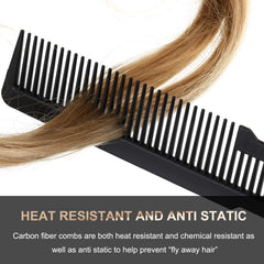 Patelai anti-static heat-resistant plastic comb for durable styling