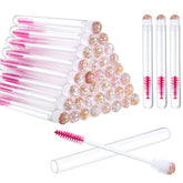 Patelai disposable mascara brushes set — 40-piece kit for clean, ready-to-use applications.