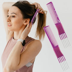 Patelai salon fluffing comb compact size fits in your bag
