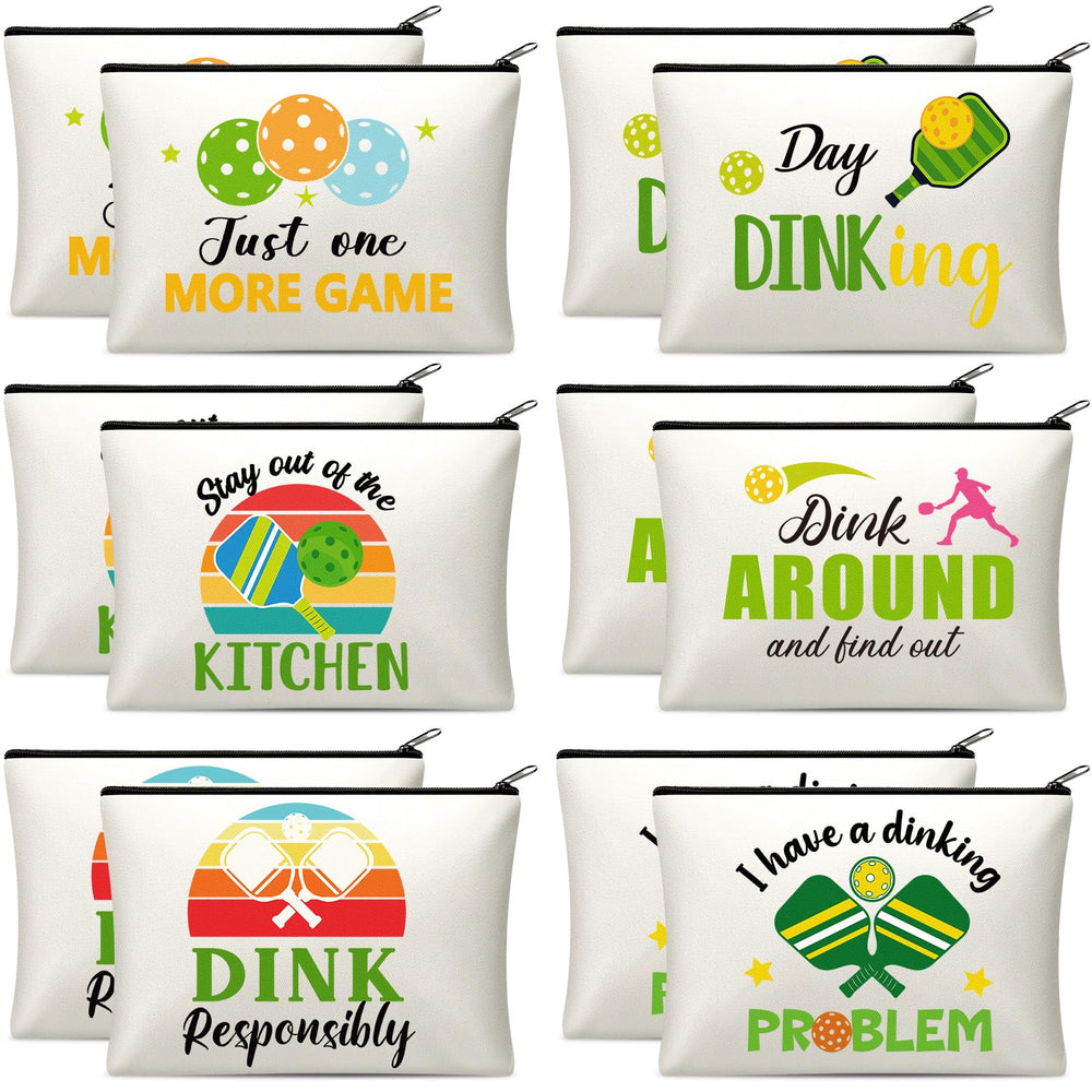 Paterr dink ball makeup bags full set in six styles for versatile travel storage.