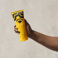 PATTERN Beauty Leave-In Conditioner ingredients highlighted for nourishment.