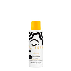 PATTERN Mini Cleansing Shampoo bottle with Matcha offers a refreshing cleanse for curls.