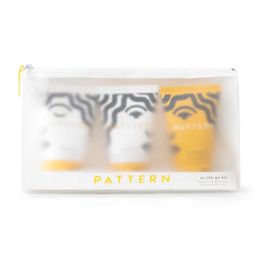 PATTERN On-The-Go Kit Hydration Shampoo 3oz in clear bag for curly hair hydration and refresh.