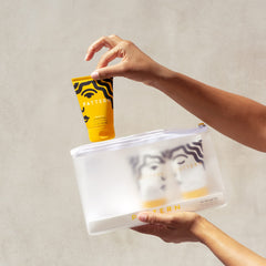 PATTERN On-The-Go Kit Leave-In Conditioner 3oz seals moisture and reduces frizz.