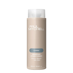 Paul Mitchell Awapuhi Conditioner bottle front shows lightweight moisture for all hair types.