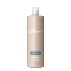 Paul Mitchell Awapuhi Shampoo bottle shows color-safe cleansing for all hair types.