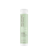 Paul Mitchell Clean Beauty Anti-Frizz Shampoo bottle with pump delivers easy dispensing and smooth strands