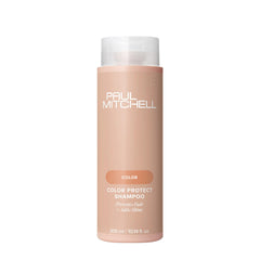 Paul Mitchell Color Protect bottle front shows color protection and shine for treated hair.