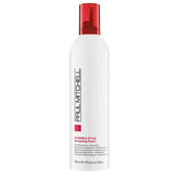 Paul Mitchell Sculpting Foam bottle-front view with frizz control and shine for all hair types.