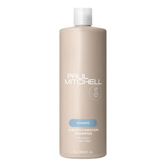 Paul Mitchell Sheer Hydration Shampoo bottle front with moisture-rich formula for dry hair