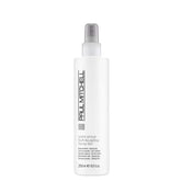 Paul Mitchell Soft Sculpting Spray Gel bottle shows lightweight hold for natural-looking style.