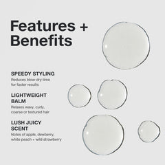 Paul Mitchell Super Skinny jar emphasizes faster drying and frizz resistance.