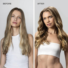 Paul Mitchell Texturizing Spray applied for a natural finish without stiffness.