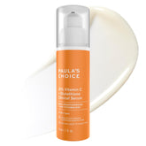 Paula's Choice 25% Vitamin C serum bottle pour for smooth daytime application and brightness