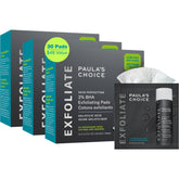 Paula's Choice 2% BHA pad close-up showing pre-soaked exfoliant for glowing skin