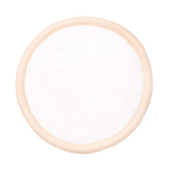 Paula's Choice bamboo-cotton rounds packaging highlights sustainable materials and reusable design for makeup removal.