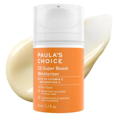 Paula's Choice C5 Super Boost bottle front shows fragrance-free hydration for all skin types