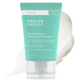 Paula's Choice CALM Intensive moisturizer bottle showing fragrance free hydration for sensitive skin