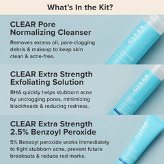 Paula's Choice Clear Extra Strength Acne Kit packaging varies; compact kit for on-the-go skincare