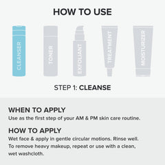 Foamy lather from Paula's Choice CLEAR Pore Cleanser shown for gentle pore cleansing.