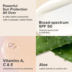 Paula's Choice Extra Care SPF 50 sunscreen used outdoors with non-greasy texture