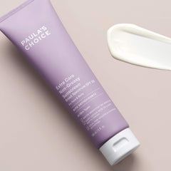 Paula's Choice Extra Care oil-free sunscreen showing water resistance for workouts