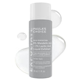 Paula's Choice liquid face exfoliant bottle — gentle daily exfoliation