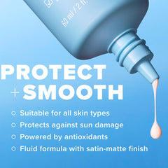 Paula's Choice RESIST daily hydrating fluid texture swatch shows light water-like consistency