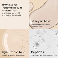 Paula's Choice RESIST daily pore refining label close-up highlights fragrance-free, science-backed formula.