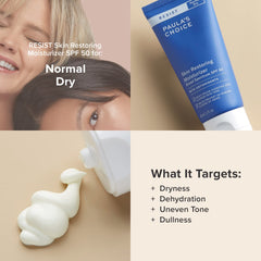 RESIST mineral-defense image highlights UVA/UVB protection with antioxidants