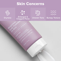 Paula's Choice Weightless Body Lotion 2% BHA antioxidant closeup highlights green tea and chamomile