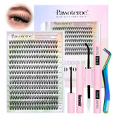 Pawotence lash kit contents 280pcs enables easy at-home lash extensions.