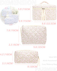 PAZIMIIK quilted cotton exterior conveys softness and everyday style.