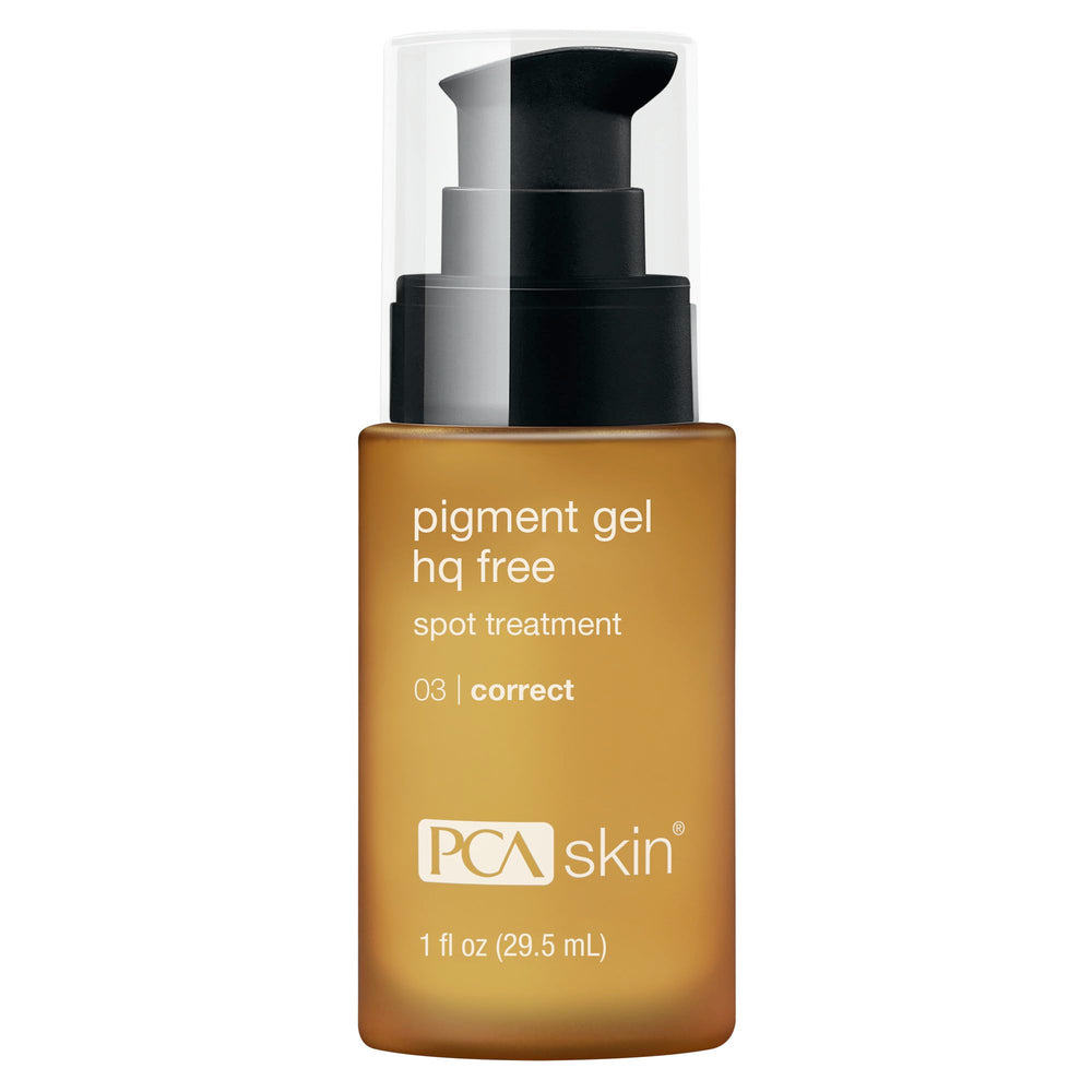 PCA SKIN Pigment Gel bottle with pump for even skin tone support