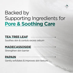 P.CALM Barrier Cycle Toner Pad centella-asiatica ingredients highlight soothing botanicals.