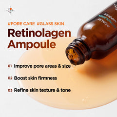 P.CALM Retinolagen Ampoule bottle with pump for easy, gentle application