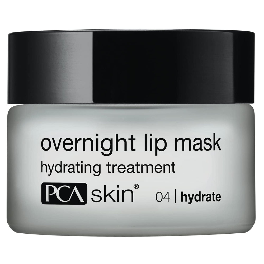 PCA SKIN Overnight Lip Mask jar close-up highlighting deep hydration
