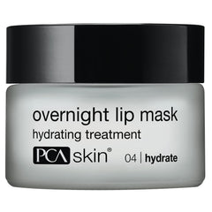 PCA SKIN Overnight Lip Mask jar close-up highlighting deep hydration