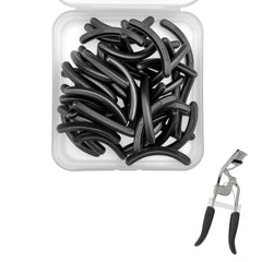 Pdtwq elf eyelash curler refill 30-pack front view for smooth curls