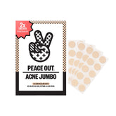 PEACE OUT Acne Healing Dots package for all-night blemish care.