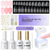 PEACECOLOR gel nail kit compact lamp for quick gel curing at home