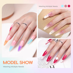 Peacecolor-poly-nail-gel-colors-24 provides versatile hues for creative nail art