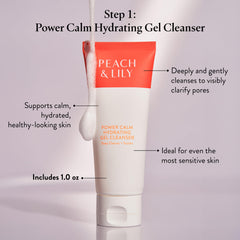 Peach & Lily Wild Dew Treatment Essence bottle highlights lightweight hydration for skin.