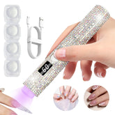 Peccera AB Diamond handheld UV light for gel nails delivers quick, even cures on the go.