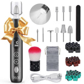 pelcas electric nail grinder cordless design for easy portability and home use.