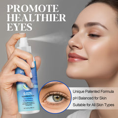 PENNTR Stye Eye Drops mist dispense for gentle eyelid care and cooling relief.
