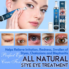 PENNTR Stye Eye Treatment being applied to eyelid for easy touchless relief